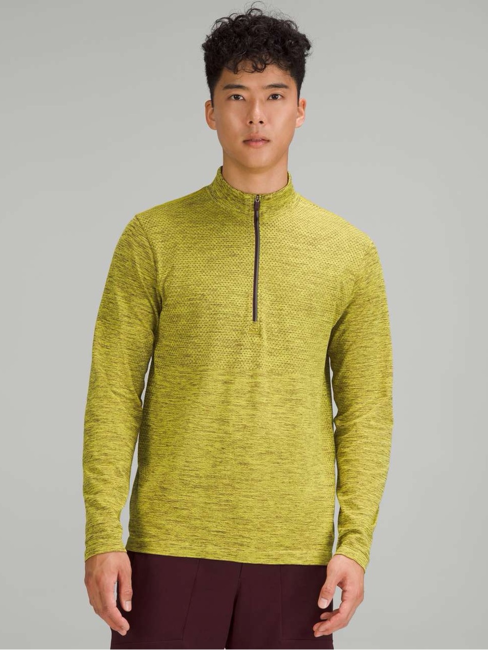 Lululemon Metal Vent Tech Midweight Half-Zip
Cassis / Sonic Yellow - LARGE - NWT